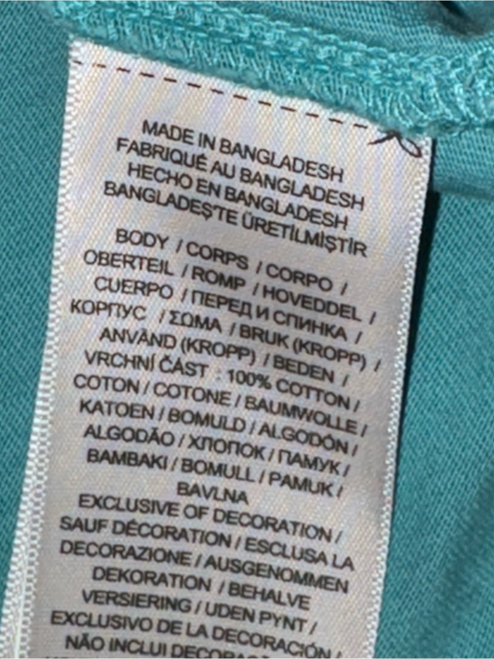 Polo by Ralph Lauren Mint Crewneck Tee Size Medium (10-12) - Picture 3 of 4